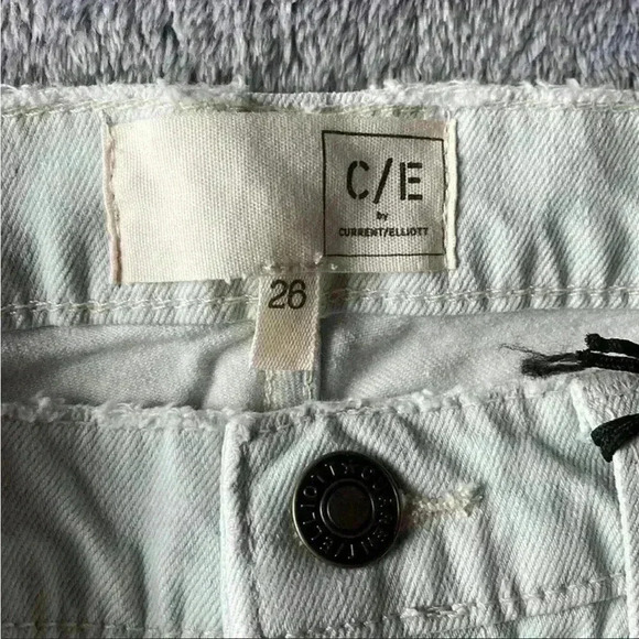 Current/Elliott Relaxed Cuff Boyfriend Fit Jeans in Oblique Size 26 NWT - Picture 6 of 9